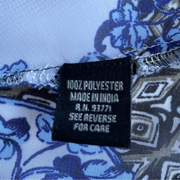 Bellissima sheer patterned blouse L - Picture 7 of 13